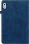 Lunso - Geschikt voor Lenovo Tab M9 (9 inch) - Luxe Bookcase hoes - Donkerblauw