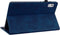 Lunso - Geschikt voor Lenovo Tab M9 (9 inch) - Luxe Bookcase hoes - Donkerblauw