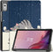 Lunso - Geschikt voor Lenovo Tab M9 (9 inch) - Tri-Fold Bookcase hoes - Lazy Cat