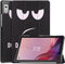 Lunso - Geschikt voor Lenovo Tab M9 (9 inch) - Tri-Fold Bookcase hoes - Don't Touch
