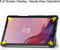 Lunso - Geschikt voor Lenovo Tab M9 (9 inch) - Tri-Fold Bookcase hoes - Lazy Cat