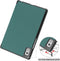 Lunso - Geschikt voor Lenovo Tab M9 (9 inch) - Tri-Fold Bookcase hoes - Groen