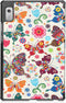 Lunso - Geschikt voor Lenovo Tab M9 (9 inch) - Tri-Fold Bookcase hoes - Vlinders