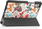 Lunso - Geschikt voor Lenovo Tab M9 (9 inch) - Tri-Fold Bookcase hoes - Vlinders
