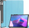 Lunso - Geschikt voor Lenovo Tab P11 Pro Gen 2 (2e generatie) - Tri-Fold Bookcase hoes - Lichtblauw