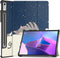 Lunso - Geschikt voor Lenovo Tab P11 Pro Gen 2 (2e generatie) - Tri-Fold Bookcase hoes - Lazy Cat