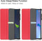 Lunso - Geschikt voor Lenovo Tab P11 Pro Gen 2 (2e generatie) - Tri-Fold Bookcase hoes - Rood