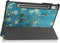 Lunso - Geschikt voor Lenovo Tab P11 Pro Gen 2 (2e generatie) - Tri-Fold Bookcase hoes - Van Gogh Amandelbloesem