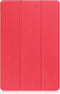 Lunso - Geschikt voor Lenovo Tab P11 Pro Gen 2 (2e generatie) - Tri-Fold Bookcase hoes - Rood