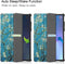 Lunso - Geschikt voor Lenovo Tab P11 Pro Gen 2 (2e generatie) - Tri-Fold Bookcase hoes - Van Gogh Amandelbloesem
