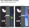 Lunso - Geschikt voor Lenovo Tab P11 Pro Gen 2 (2e generatie) - Tri-Fold Bookcase hoes - Don't Touch