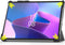 Lunso - Geschikt voor Lenovo Tab P11 Pro Gen 2 (2e generatie) - Tri-Fold Bookcase hoes - Grijs