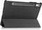 Lunso - Geschikt voor Lenovo Tab P11 Pro Gen 2 (2e generatie) - Tri-Fold Bookcase hoes - Zwart
