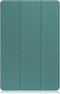 Lunso - Geschikt voor Lenovo Tab P11 Pro Gen 2 (2e generatie) - Tri-Fold Bookcase hoes - Groen