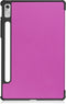 Lunso - Geschikt voor Lenovo Tab P11 Pro Gen 2 (2e generatie) - Tri-Fold Bookcase hoes - Paars