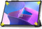 Lunso - Geschikt voor Lenovo Tab P11 Pro Gen 2 (2e generatie) - Tri-Fold Bookcase hoes - Zwart