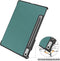 Lunso - Geschikt voor Lenovo Tab P11 Pro Gen 2 (2e generatie) - Tri-Fold Bookcase hoes - Groen