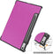 Lunso - Geschikt voor Lenovo Tab P11 Pro Gen 2 (2e generatie) - Tri-Fold Bookcase hoes - Paars