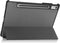 Lunso - Geschikt voor Lenovo Tab P11 Pro Gen 2 (2e generatie) - Tri-Fold Bookcase hoes - Grijs