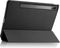 Lunso - Geschikt voor Lenovo Tab P12 Pro - Tri-Fold Bookcase hoes - Zwart (niet voor de Geschikt voor Lenovo Tab P12)