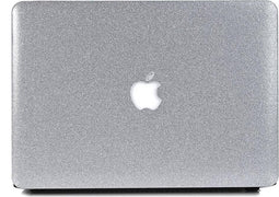 Lunso Geschikt voor MacBook Air 11 inch cover hoes - case - Glitter Zilver