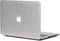 Lunso Geschikt voor MacBook Air 11 inch cover hoes - case - Glitter Zilver