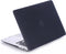 Lunso Geschikt voor MacBook Air 11 inch cover hoes - case - Mat Zwart