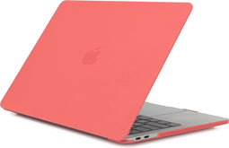 Lunso Geschikt voor MacBook Air 13 inch (2010-2017) cover hoes - case - Mat Lichtroze
