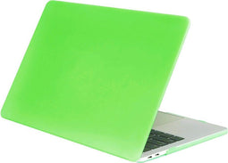 Lunso Geschikt voor MacBook Air 13 inch (2010-2017) cover hoes - case - Mat Fluor Groen