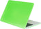 Lunso Geschikt voor MacBook Air 13 inch (2010-2017) cover hoes - case - Mat Fluor Groen