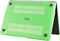 Lunso Geschikt voor MacBook Air 13 inch (2010-2017) cover hoes - case - Mat Fluor Groen