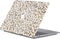Lunso Geschikt voor MacBook Air 13 inch (2010-2017) cover hoes - case - Leopard Rose Gold