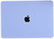 Lunso Geschikt voor MacBook Air 13 inch (2018-2019) cover hoes - case - Candy Tranquility Blue