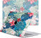 Lunso Geschikt voor MacBook Air 13 inch M1 (2020) cover hoes - case - Tropical Rood