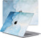 Lunso Geschikt voor MacBook Air 13 inch M1 (2020) cover hoes - case - Aciano Azul