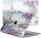 Lunso Geschikt voor MacBook Air 13 inch M1 (2020) cover hoes - case - Paris Painting