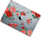Lunso Geschikt voor MacBook Air 13 inch M1 (2020) cover hoes - case - Red Roses