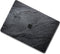 Lunso Geschikt voor MacBook Air 13 inch M1 (2020) cover hoes - case - Black Stone