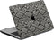 Lunso Geschikt voor MacBook Air 13 inch M1 (2020) cover hoes - case - Snake Pattern Grey