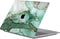 Lunso Geschikt voor MacBook Air 13 inch M1 (2020) cover hoes - case - Green Maeve