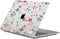 Lunso Geschikt voor MacBook Air 13 inch M1 (2020) cover hoes - case - Flower Boutique