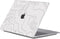 Lunso Geschikt voor MacBook Air 13 inch M1 (2020) cover hoes - case - Land Lines