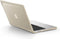Lunso Geschikt voor MacBook Air 13 inch M2/M3 (2022-2024) Armor cover hoes met pootjes - case - Beige