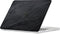 Lunso Geschikt voor MacBook Air 13 inch M2/M3 (2022-2024) cover hoes - case - Black Stone