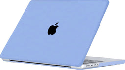 Lunso Geschikt voor MacBook Air 15 inch M2/M3 (2023-2024) cover hoes - case - Candy Tranquility Blue