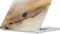 Lunso Geschikt voor MacBook Air 15 inch M2/M3 (2023-2024) cover hoes - case - Sweet Caramel