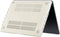 Lunso Geschikt voor MacBook Air 15 inch M2/M3 (2023-2024) cover hoes - case - Candy Rock Grey
