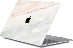 Lunso Geschikt voor MacBook Pro 13 inch (2012-2015) cover hoes - case - Marble Aiden