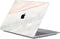 Lunso Geschikt voor MacBook Pro 13 inch (2012-2015) cover hoes - case - Marble Aiden