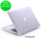 Lunso Geschikt voor MacBook Pro 13 inch (2012-2015) cover hoes - case - Mat Transparant